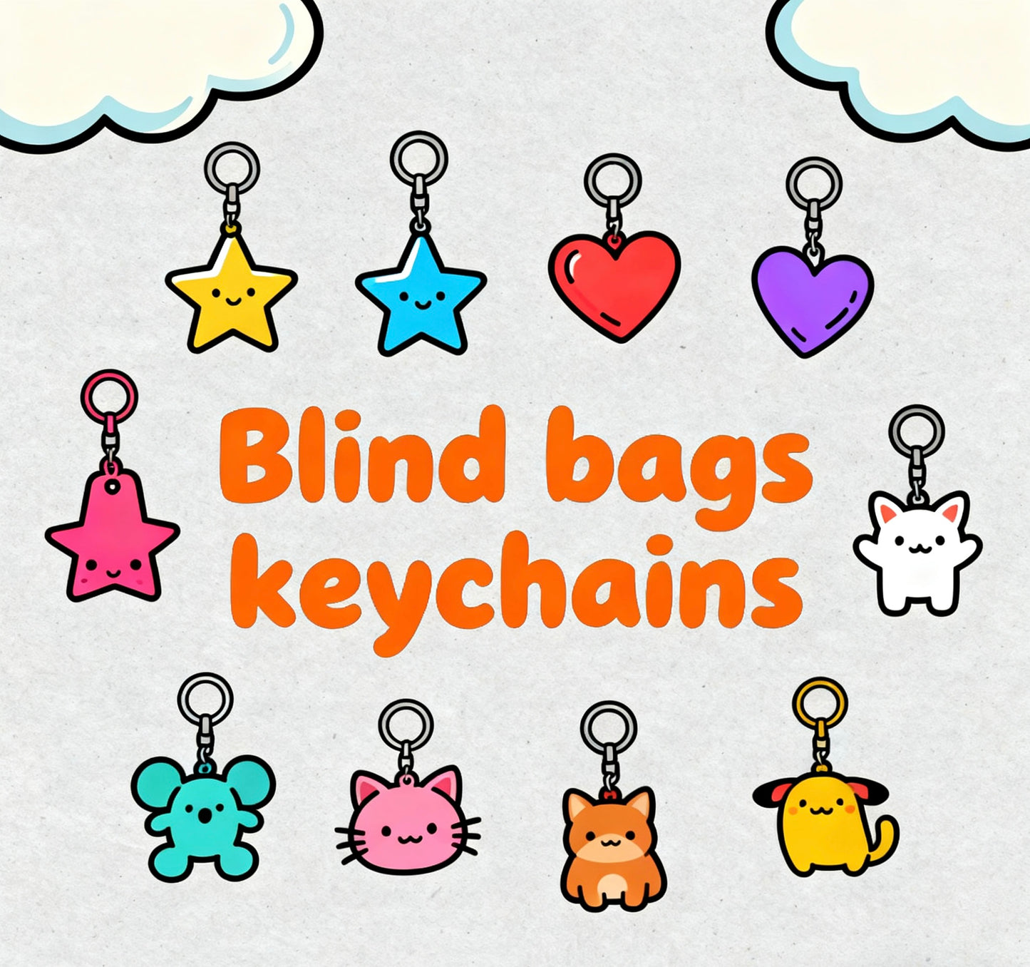 Blind Bags Phone Charms/ Keychains