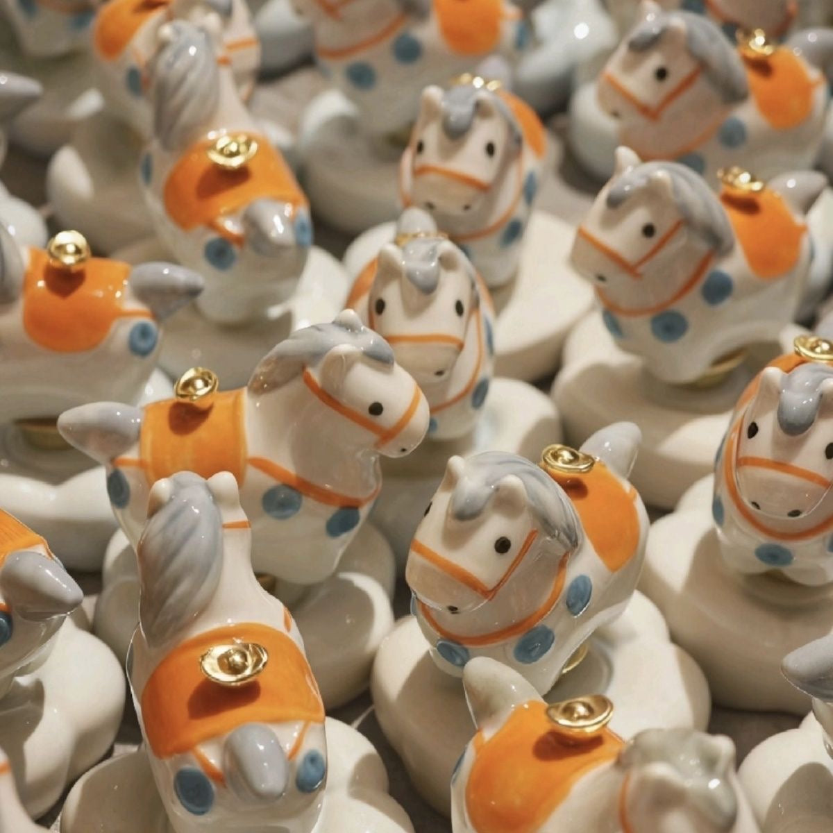 Ceramic Spinning Horse