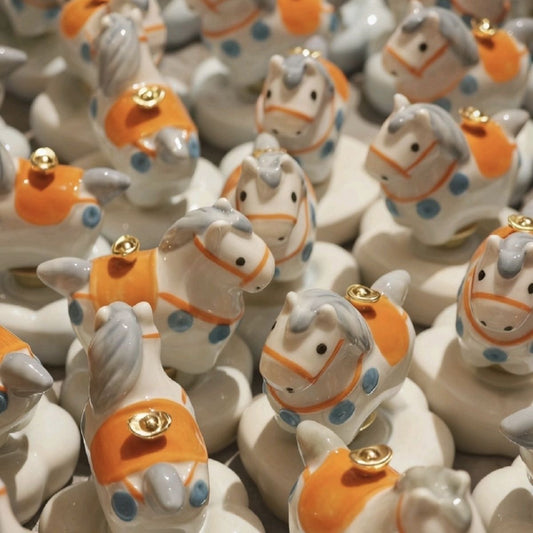 Ceramic Spinning Horse